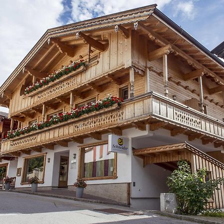 Das Gaestehaus Schneider Am Dorfplatz Alpbach Exteriör bild